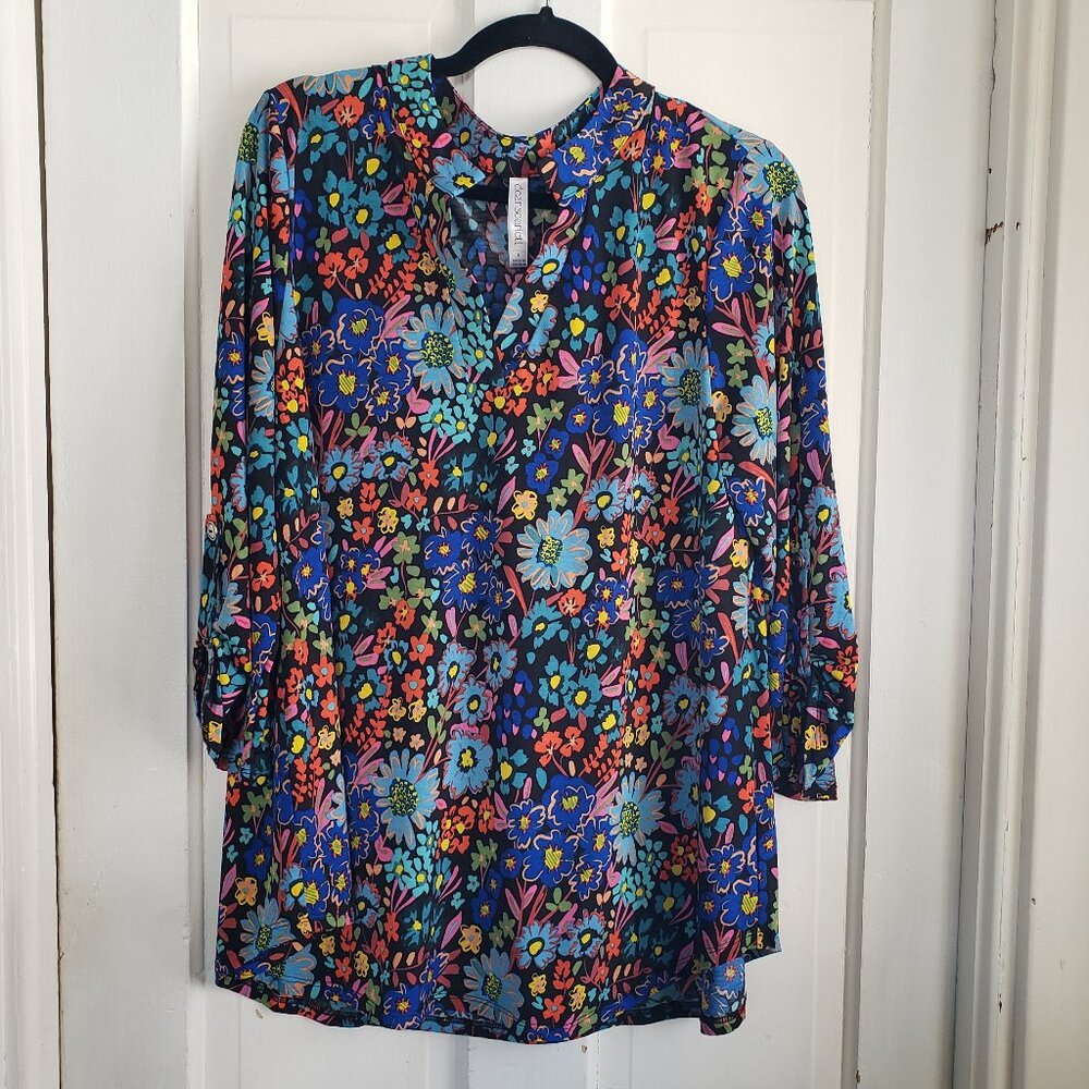 Dear Scarlett 3/4 Sleeve Lizzy Top